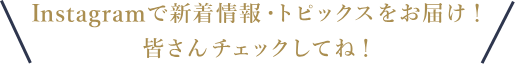 Instagramでペンションの情報をお届け!